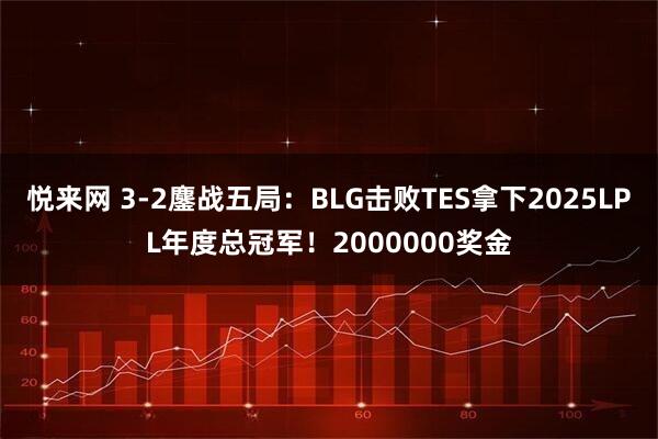 悦来网 3-2鏖战五局：BLG击败TES拿下2025LPL年度总冠军！2000000奖金